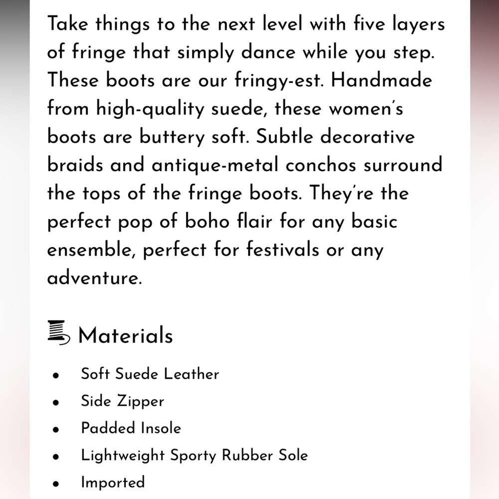 5-Layer Fringe Minnetonka Boots - image 5